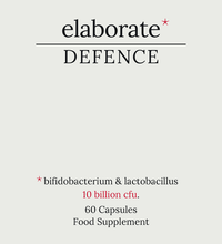 Defence Probiotic label