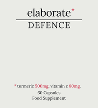 Defence Turmeric label
