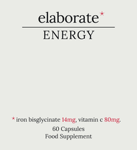 Energy Iron label