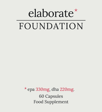 Foundation Omega-3 label